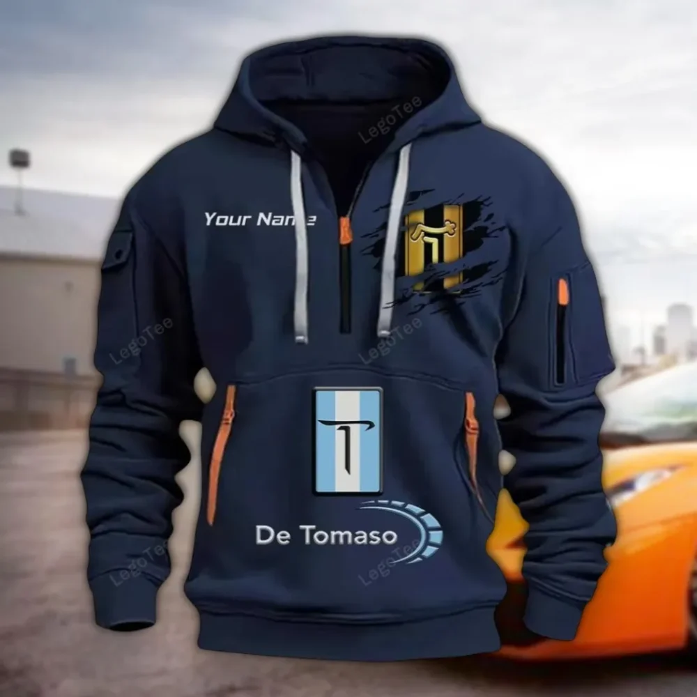 Power Cruiser Hoodie Half Zipper, Game Time Hoodie CAR113 - Navy