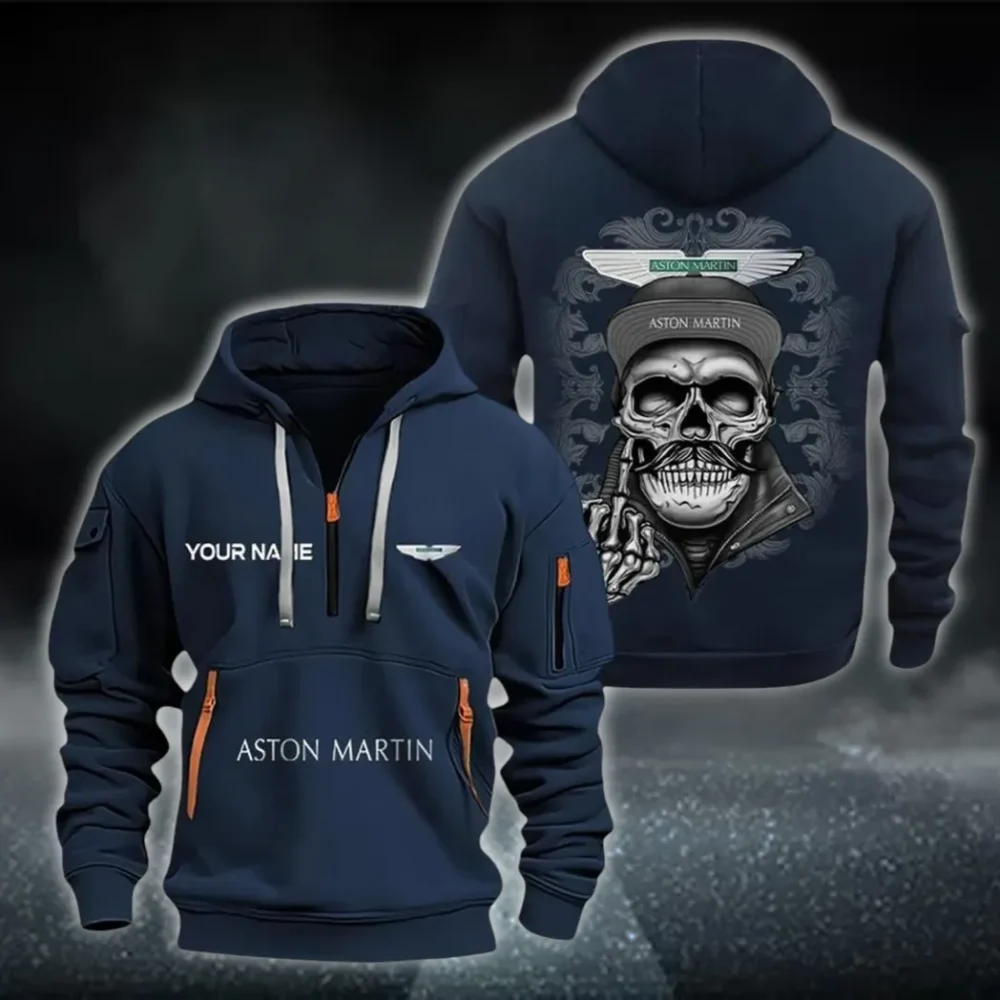 Performance Cruiser Hoodie Half Zipper, Performance Fan Hoodie CAR166 - Navy