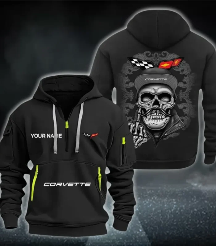 Legendary Classic Ride Hoodie Half Zipper, Game Ready Half-Zip Hoodie CAR166 - Black