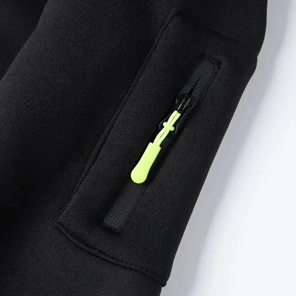 Upscale Vehicle Hoodie Half Zipper, Athletic Fan Half-Zip Hoodie CAR166 - Black - Image 3